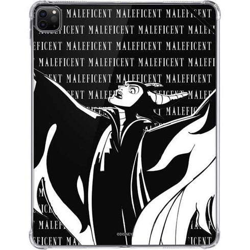 Disney Villains Maleficent Black and White iPad Pro 11in (2024) Clear Case